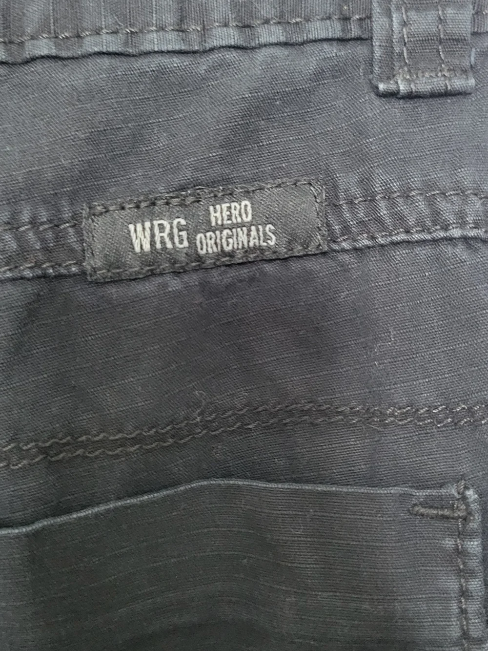 Wrangler Boy's Black Cargo Pants Casual Utility Style